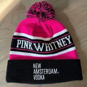 Pink Whitney beanie